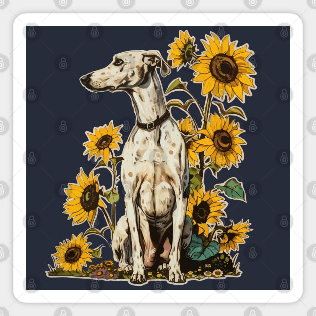 Whippet Magnet by VelvetRoom